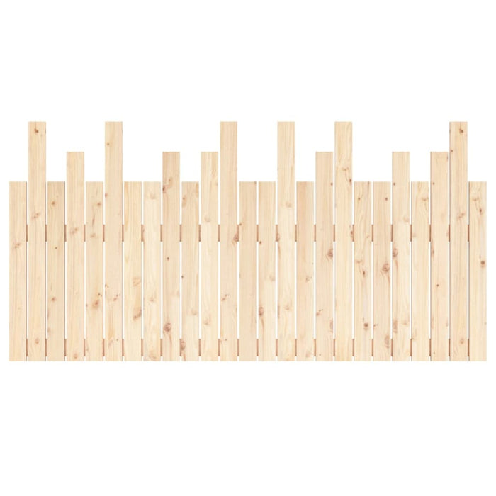 Tăblie de pat pentru perete, 159,5x3x80 cm, lemn masiv de pin - WALTI WALTI