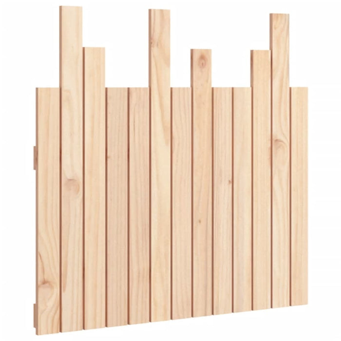 Tăblie de pat pentru perete, 82,5x3x80 cm, lemn masiv de pin - WALTI WALTI