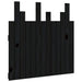 Tăblie de pat pentru perete, negru, 82,5x3x80 cm lemn masiv pin - WALTI WALTI