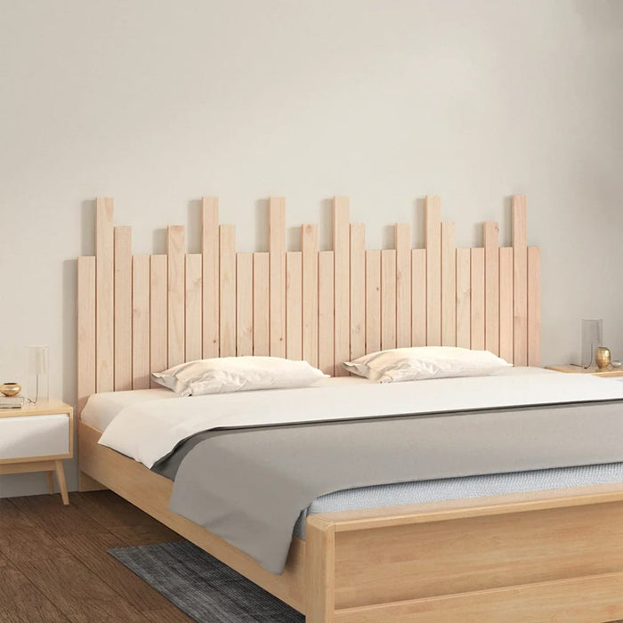 Tăblie de pat pentru perete, 185x3x80 cm, lemn masiv de pin - WALTI WALTI