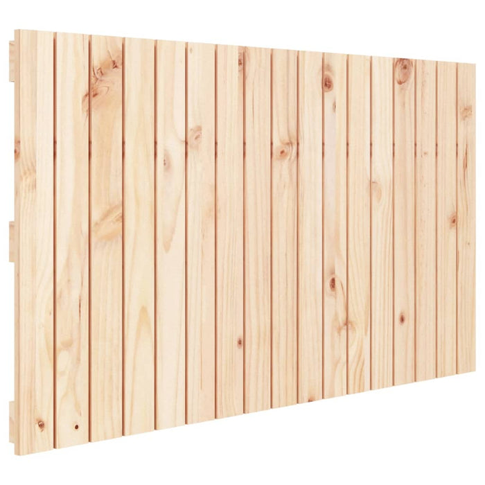Tăblie de pat pentru perete, 108x3x60 cm, lemn masiv de pin - WALTI WALTI