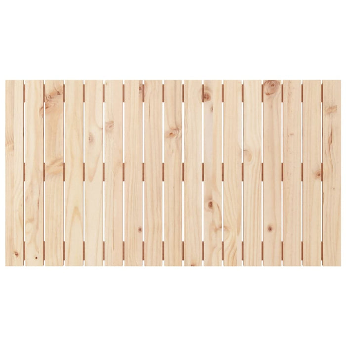 Tăblie de pat pentru perete, 108x3x60 cm, lemn masiv de pin - WALTI WALTI