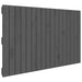 Tăblie de pat pentru perete, gri, 108x3x60 cm, lemn masiv pin - WALTI WALTI