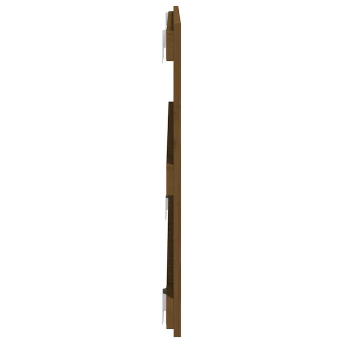 Tăblie de pat pentru perete, maro miere, 108x3x60 cm - WALTI WALTI
