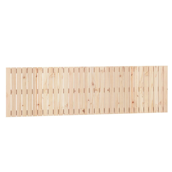 Tăblie de pat pentru perete, 204x3x60 cm, lemn masiv de pin - WALTI WALTI