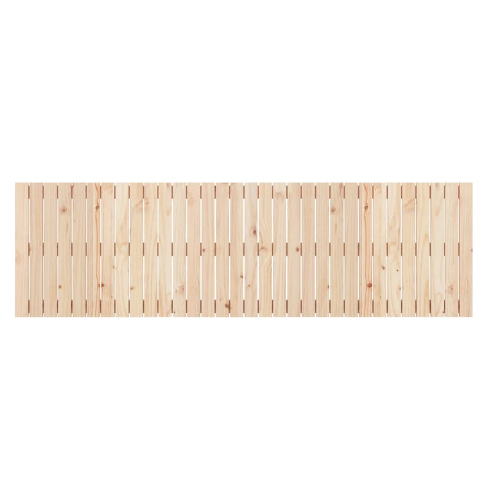 Tăblie de pat pentru perete, 204x3x60 cm, lemn masiv de pin - WALTI WALTI