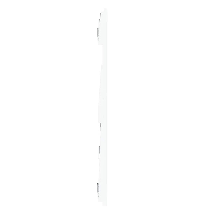 Tăblie de pat pentru perete, alb, 204x3x60 cm, lemn masiv pin - WALTI WALTI