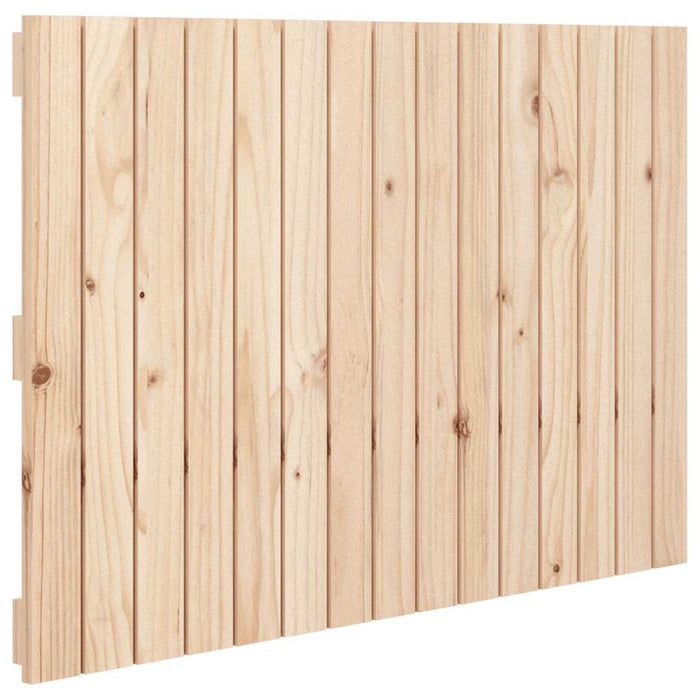 Tăblie de pat pentru perete, 95,5x3x60 cm, lemn masiv de pin - WALTI WALTI