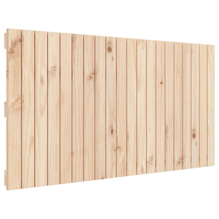 Tăblie de pat pentru perete, 127,5x3x60 cm, lemn masiv de pin - WALTI WALTI