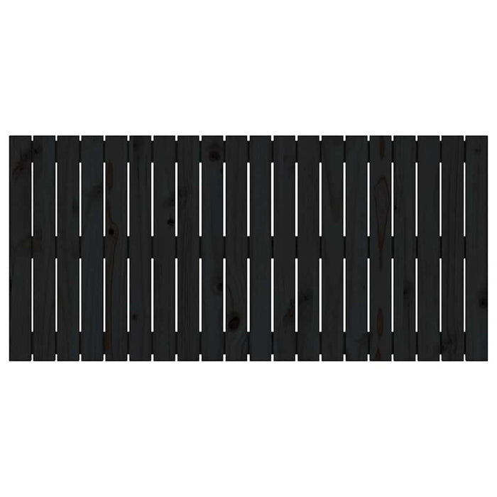 Tăblie de pat pentru perete, negru, 127,5x3x60 cm - WALTI WALTI