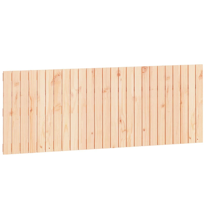 Tăblie de pat pentru perete, 159,5x3x60 cm, lemn masiv de pin WALTI