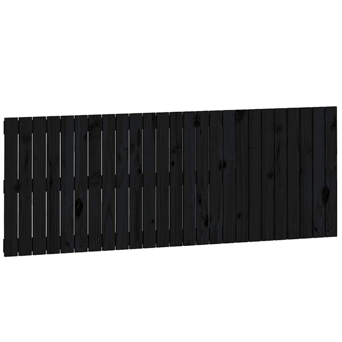 Tăblie de pat pentru perete, negru, 159,5x3x60 cm - WALTI WALTI