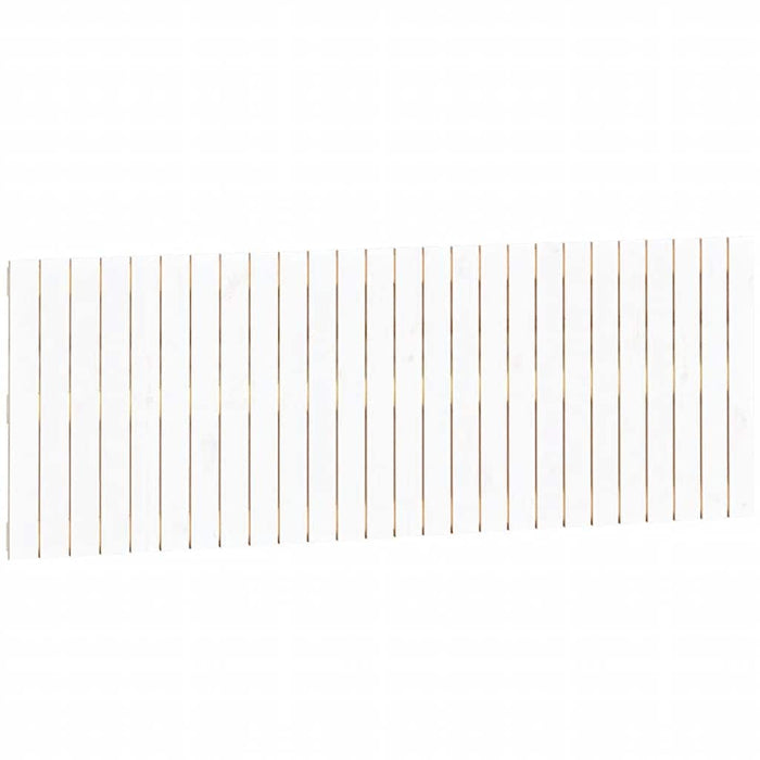 Tăblie de pat pentru perete, alb, 166x3x60 cm, lemn masiv pin - WALTI WALTI