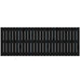Tăblie de pat pentru perete, negru, 166x3x60 cm, lemn masiv pin - WALTI WALTI