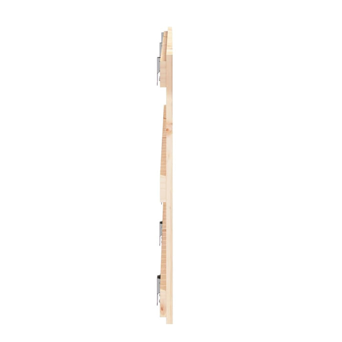 Tăblie de pat pentru perete, 185x3x60 cm, lemn masiv de pin - WALTI WALTI