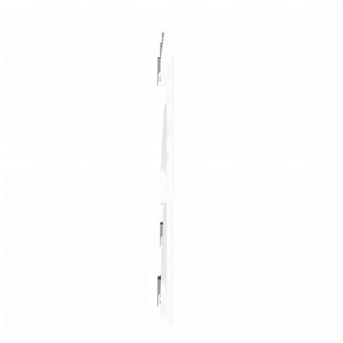 Tăblie de pat pentru perete, alb, 185x3x60 cm, lemn masiv pin - WALTI WALTI