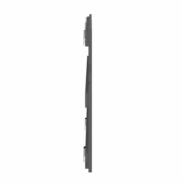 Tăblie de pat pentru perete, gri, 185x3x60 cm, lemn masiv pin - WALTI WALTI