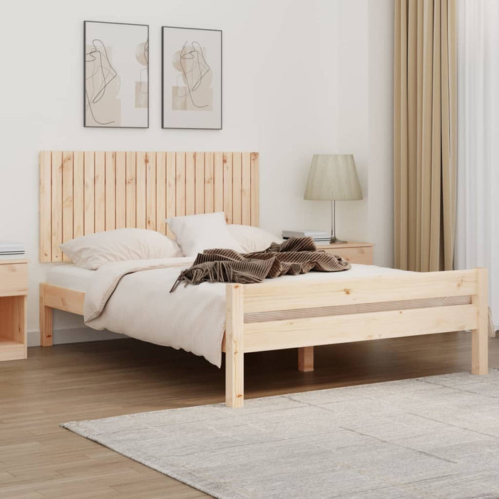 Tăblie de pat pentru perete, 140x3x60 cm, lemn masiv de pin - WALTI WALTI