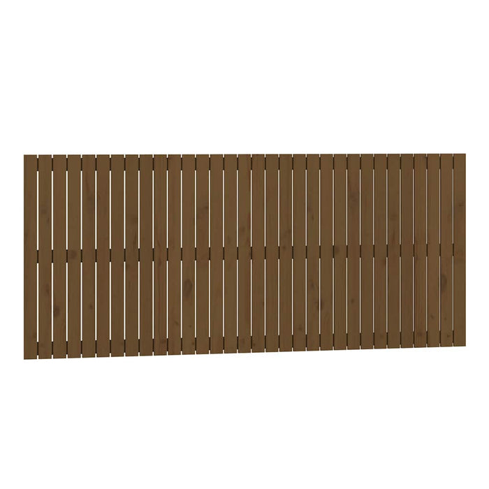 Tăblie de pat pentru perete, maro miere, 204x3x90 cm - WALTI WALTI
