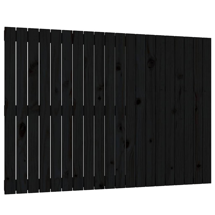 Tăblie de pat pentru perete, negru, 127,5x3x90 cm - WALTI WALTI