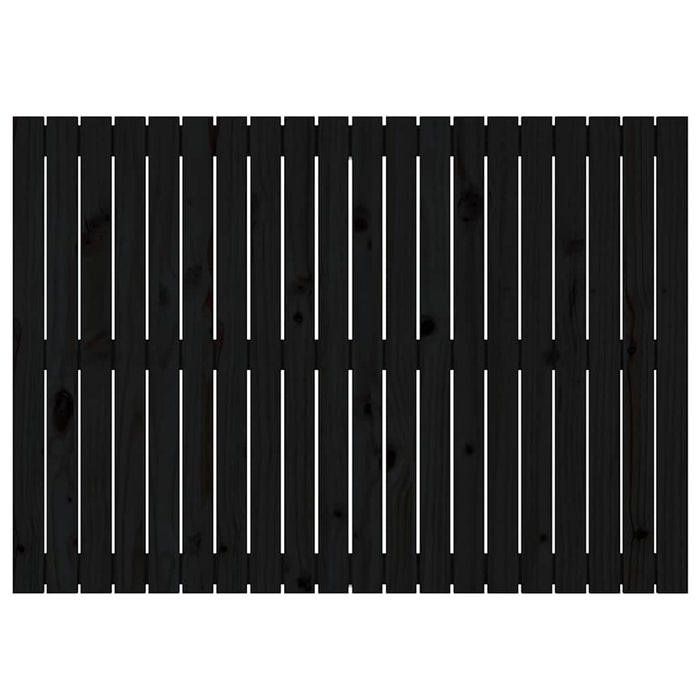 Tăblie de pat pentru perete, negru, 127,5x3x90 cm - WALTI WALTI
