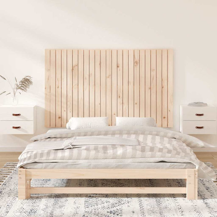 Tăblie de pat pentru perete, 147x3x90 cm, lemn masiv de pin - WALTI WALTI