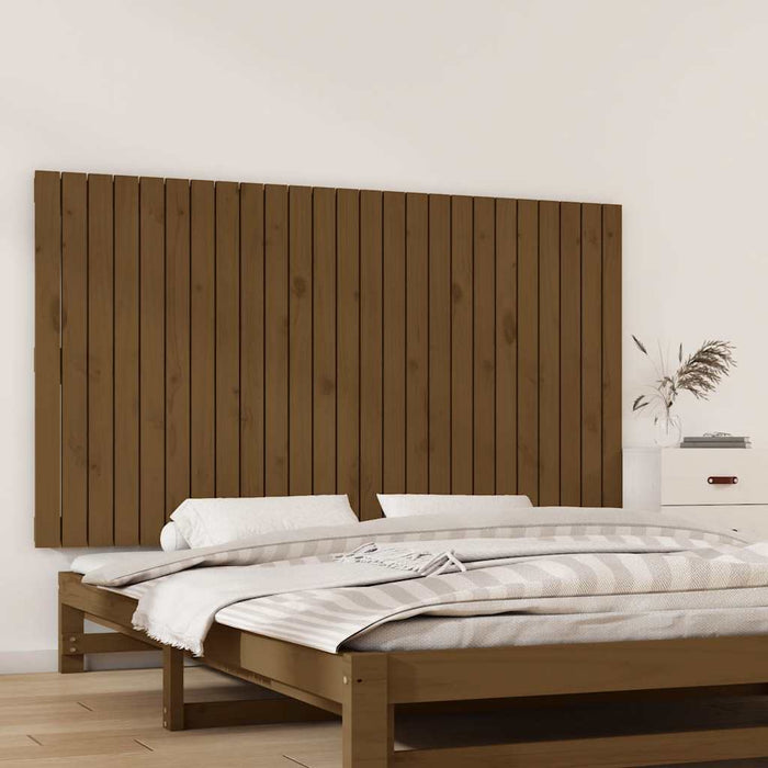 Tăblie de pat pentru perete, maro miere, 159,5x3x90 cm - WALTI WALTI