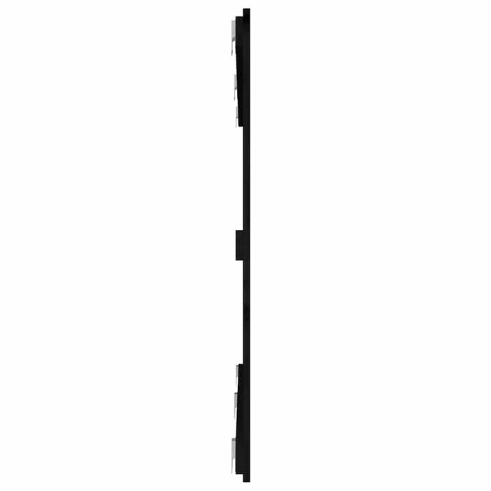 Tăblie de pat pentru perete, negru, 159,5x3x90 cm - WALTI WALTI