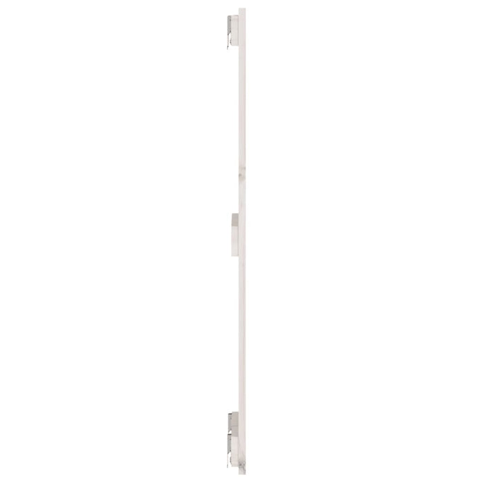 Tăblie de pat pentru perete, alb, 82,5x3x90 cm, lemn masiv pin - WALTI WALTI
