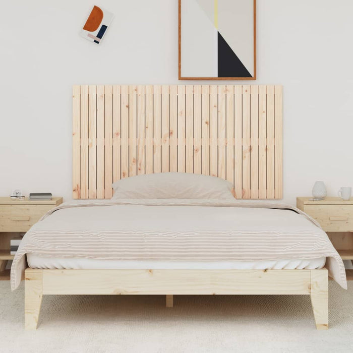 Tăblie de pat pentru perete, 166x3x90 cm, lemn masiv de pin - WALTI WALTI