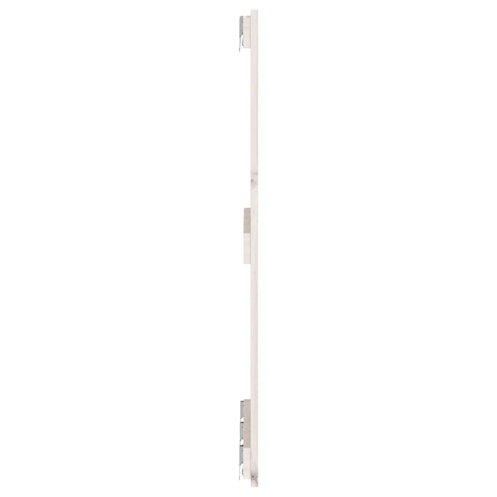 Tăblie de pat pentru perete, alb, 166x3x90 cm, lemn masiv pin - WALTI WALTI