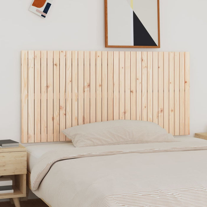 Tăblie de pat pentru perete, 185x3x90 cm, lemn masiv de pin - WALTI WALTI