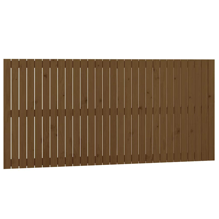 Tăblie de pat pentru perete, maro miere, 185x3x90 cm, lemn pin - WALTI WALTI