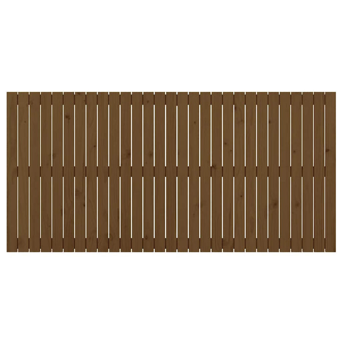Tăblie de pat pentru perete, maro miere, 185x3x90 cm, lemn pin - WALTI WALTI