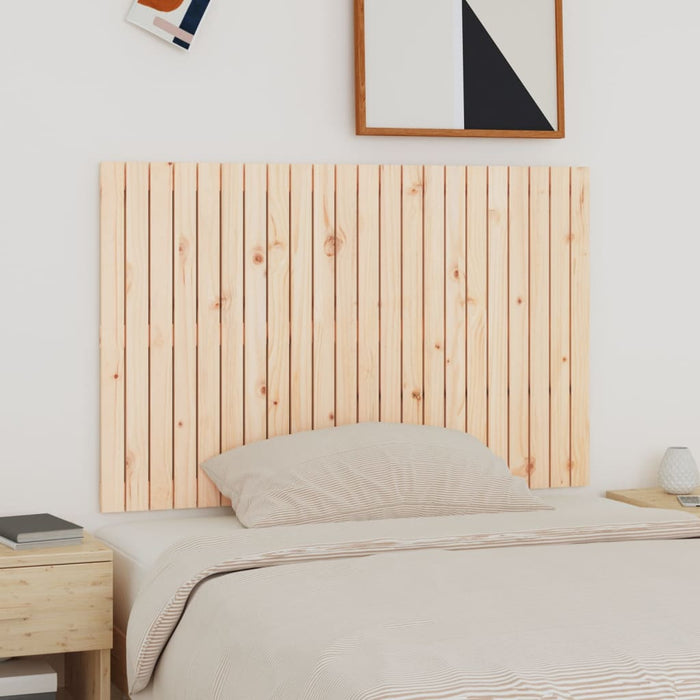 Tăblie de pat pentru perete, 140x3x90 cm, lemn masiv de pin - WALTI WALTI