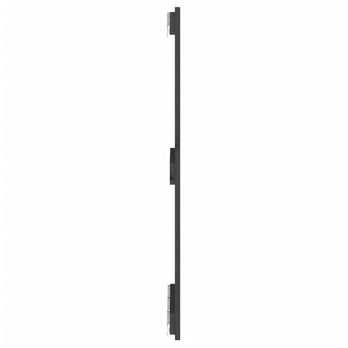 Tăblie de pat pentru perete, gri, 140x3x90 cm, lemn masiv pin - WALTI WALTI