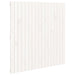 Tăblie de pat pentru perete, alb, 108x3x110 cm, lemn masiv pin - WALTI WALTI