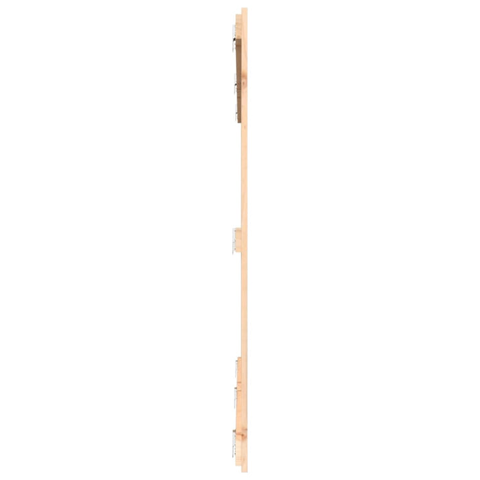 Tăblie de pat pentru perete, 204x3x110 cm, lemn masiv de pin - WALTI WALTI
