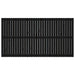 Tăblie de pat pentru perete, negru, 204x3x110 cm lemn masiv pin - WALTI WALTI