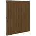 Tăblie de pat de perete maro miere 95,5x3x110 cm lemn masiv pin - WALTI WALTI