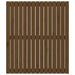 Tăblie de pat de perete maro miere 95,5x3x110 cm lemn masiv pin - WALTI WALTI