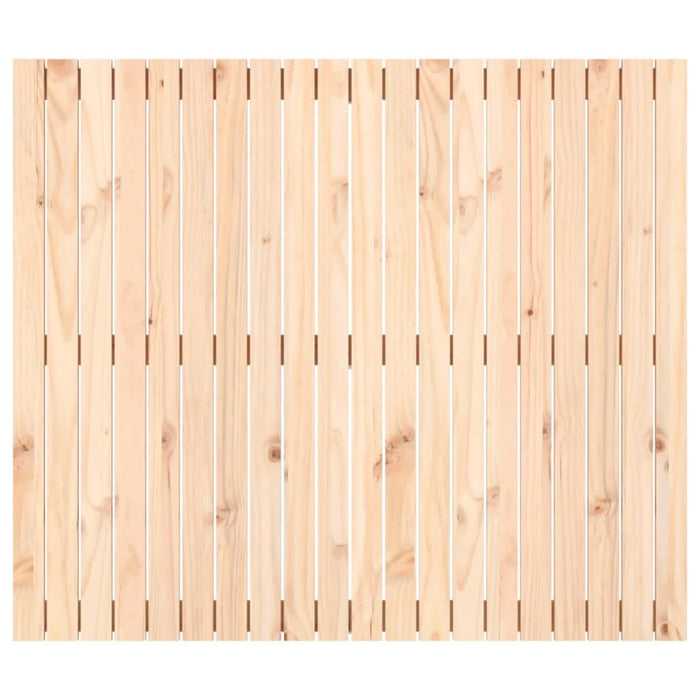 Tăblie de pat pentru perete, 127,5x3x110 cm, lemn masiv de pin - WALTI WALTI