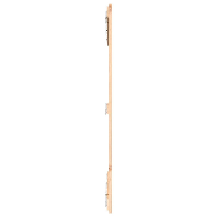 Tăblie de pat pentru perete, 127,5x3x110 cm, lemn masiv de pin - WALTI WALTI