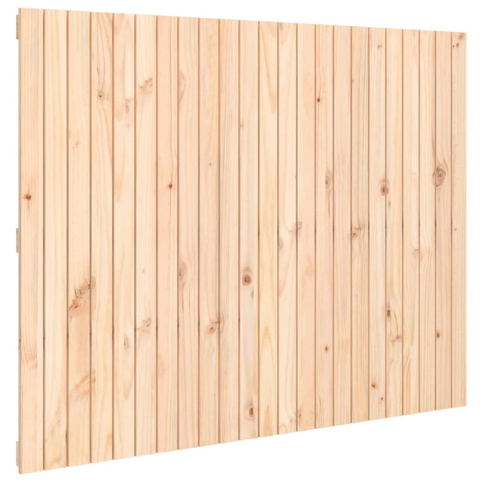 Tăblie de pat pentru perete, 146,5x3x110 cm, lemn masiv de pin - WALTI WALTI