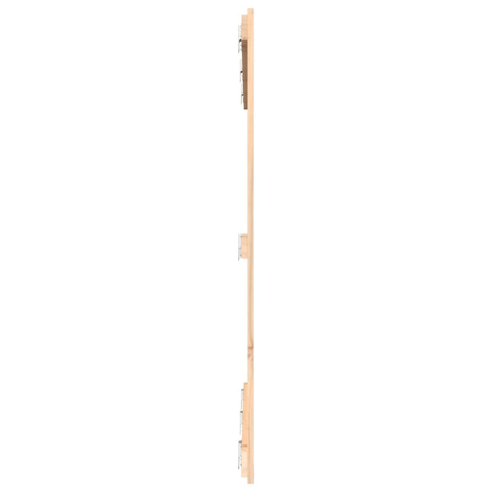 Tăblie de pat pentru perete, 146,5x3x110 cm, lemn masiv de pin - WALTI WALTI