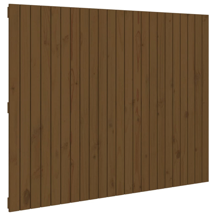 Tăblie de pat pentru perete maro miere 146,5x3x110 cm lemn pin - WALTI WALTI