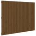 Tăblie de pat pentru perete maro miere 146,5x3x110 cm lemn pin - WALTI WALTI