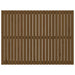 Tăblie de pat pentru perete maro miere 146,5x3x110 cm lemn pin - WALTI WALTI