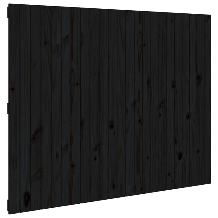Tăblie de pat pentru perete, negru, 159,5x3x90 cm - WALTI WALTI