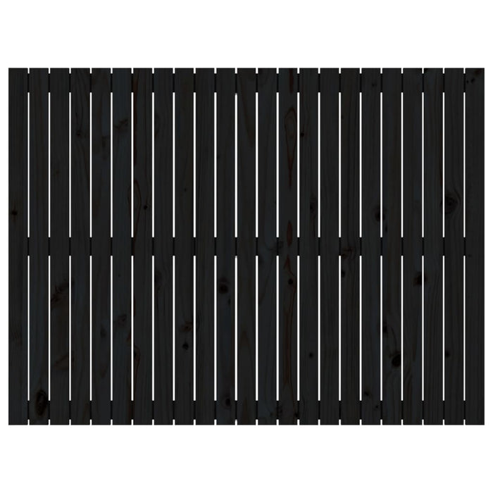 Tăblie de pat pentru perete, negru, 159,5x3x90 cm - WALTI WALTI